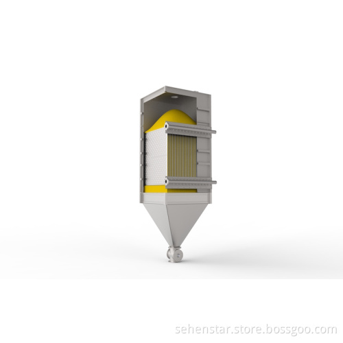 Particle Dryer Bulk Solid Heat Exchanger for Calcium Chloride Processing